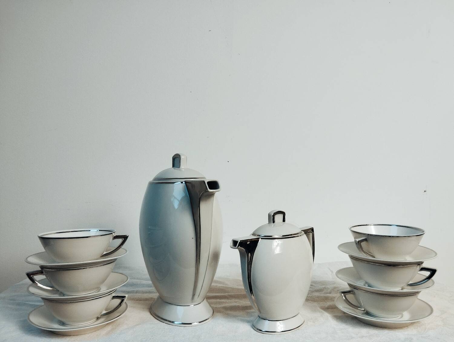 Art deco coffee service