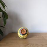 Multicolored glaze vase