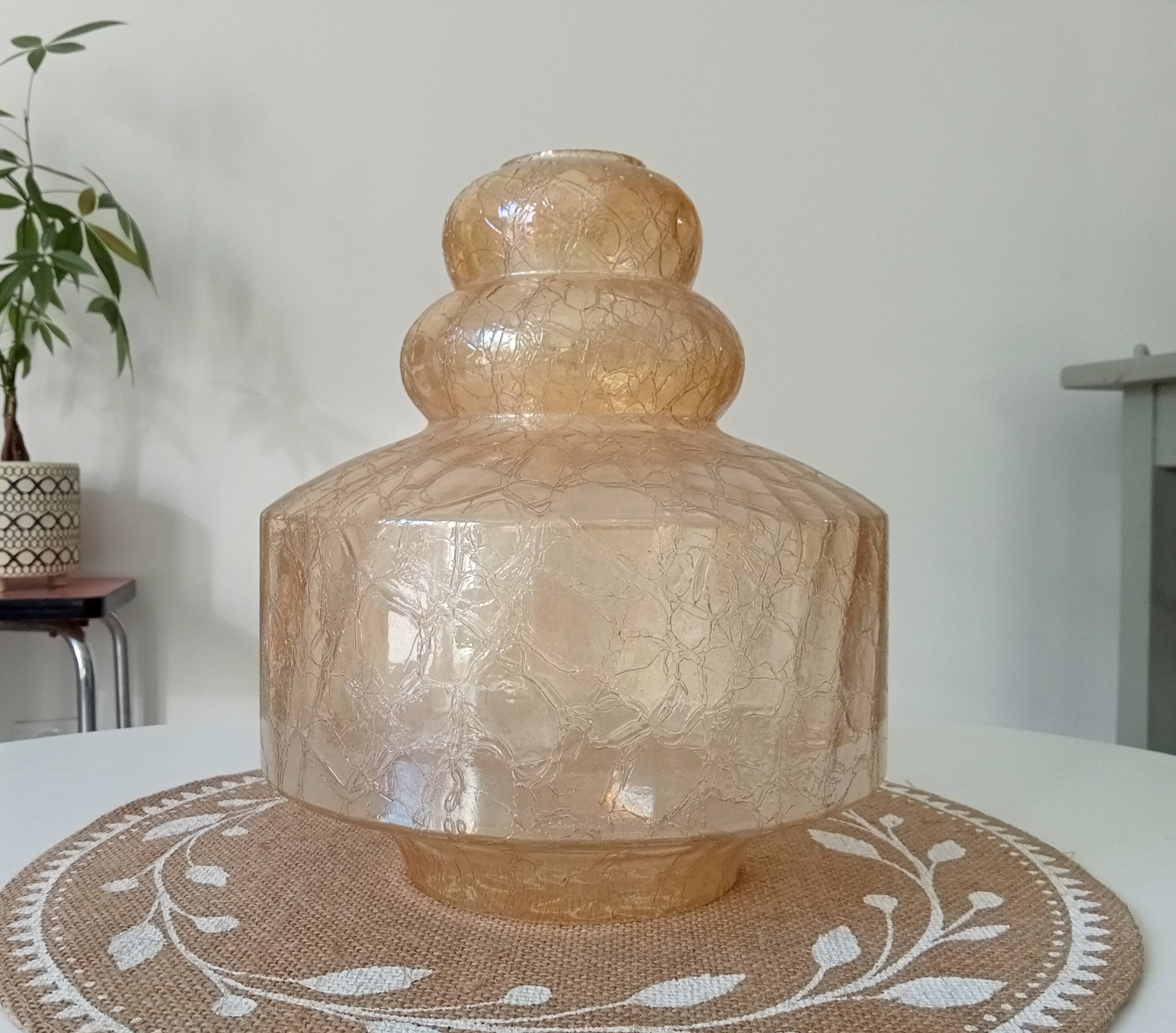 Vintage pendant lampshade from the 70s