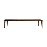 Large XXL Farm Table in Pine – Tapered Legs – L367 cm