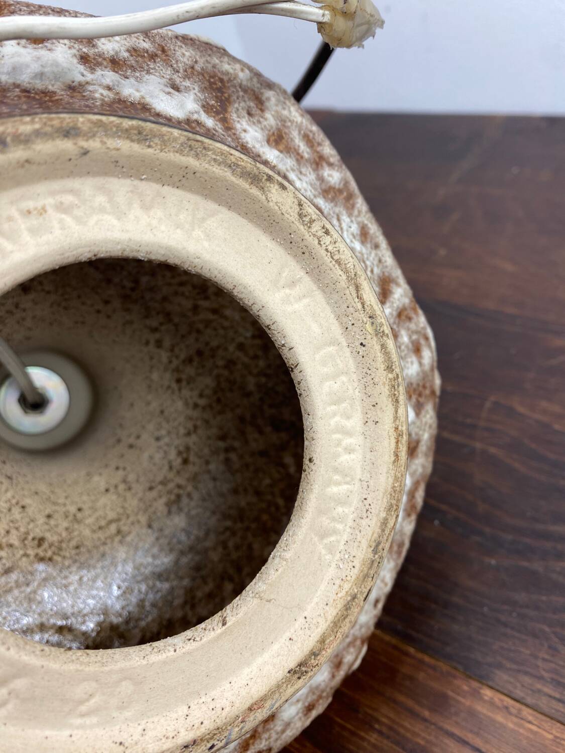 Stein Keramik West Germany lamp base