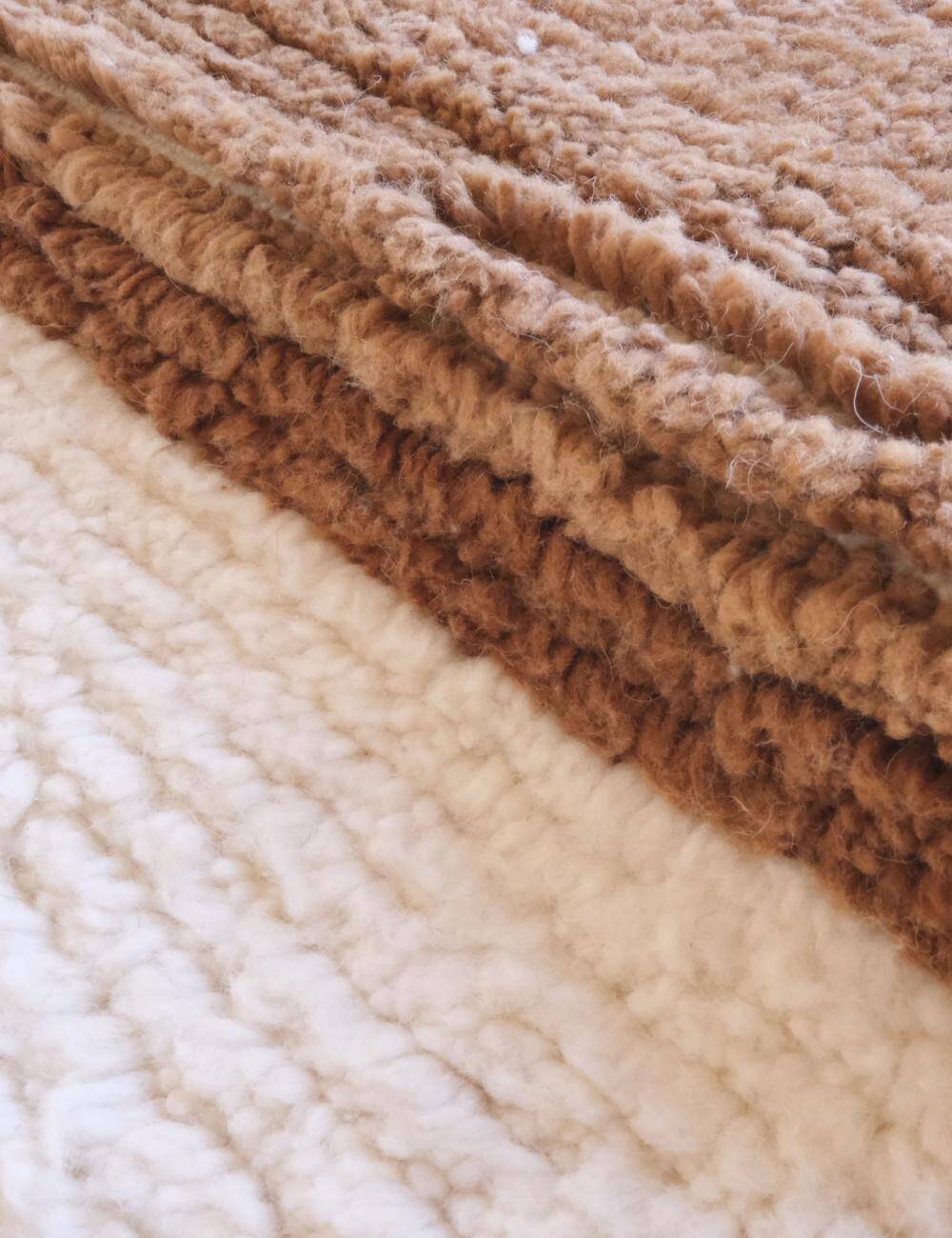 Mocha Brown Rug - 283 x 220 cm