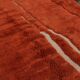 Moroccan Berber rug Mrirt orange terracotta