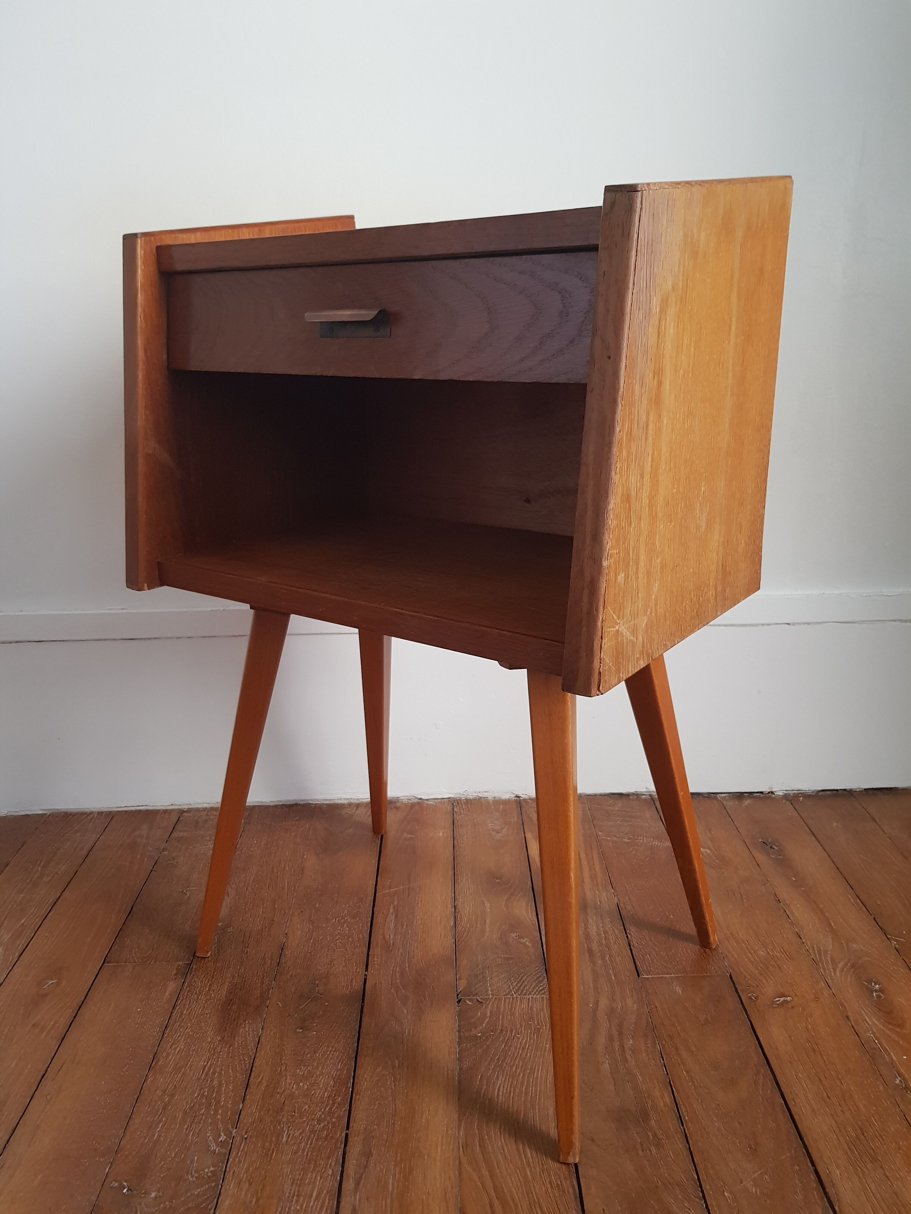 Vintage bedside table