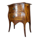 Commode Sauteuse Galbée En Marqueterie D’époque Louis XV XVIII Eme Siècle