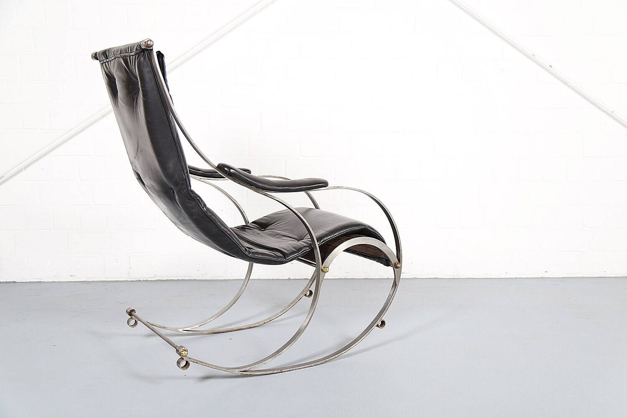 Rocking Chair vintage Peter Cooper pour RW Winfield en 1851