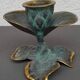 Vintage brass candle holder
