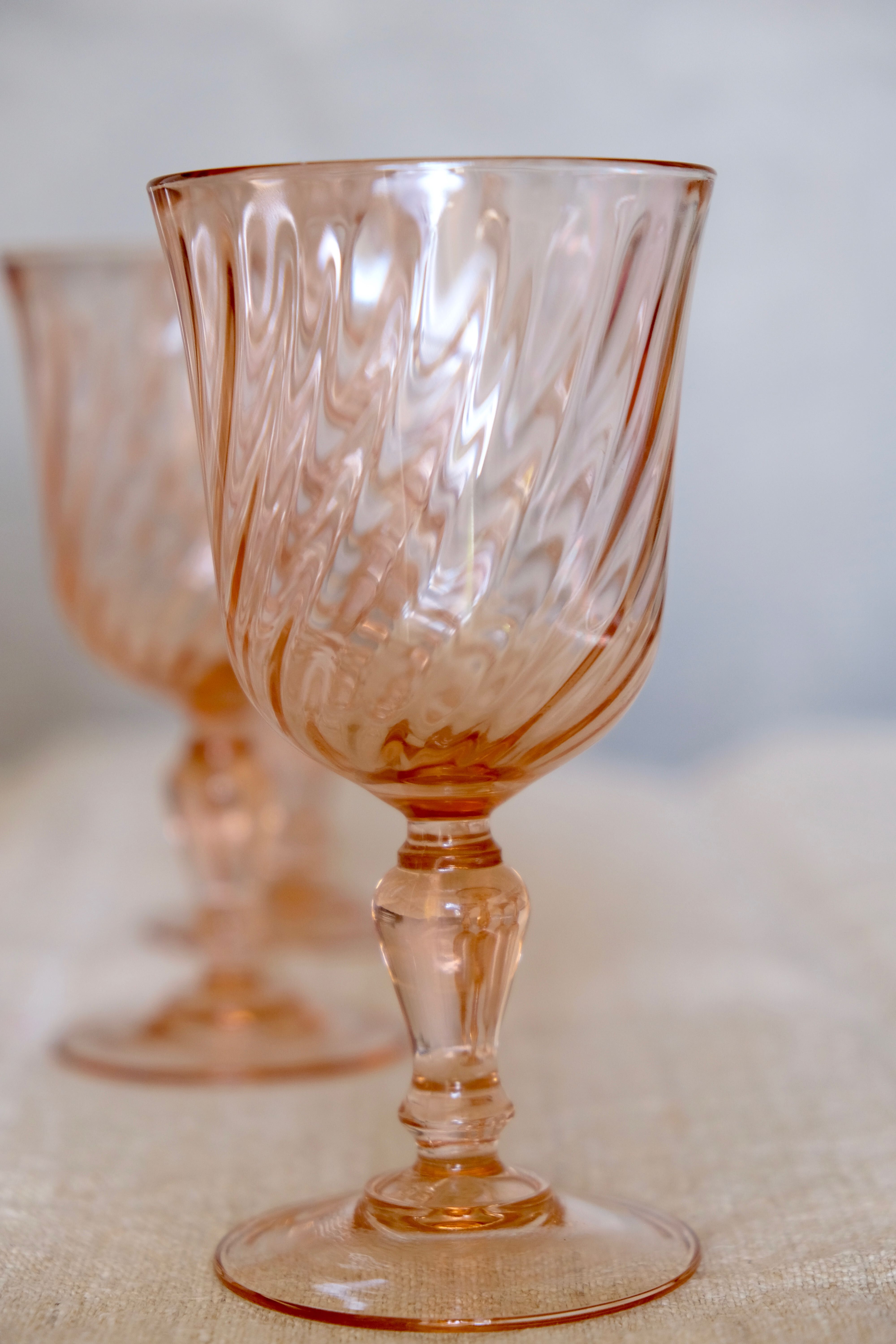 Ensemble 6 verres à vin rose Rosaline Arcoroc Luminarc