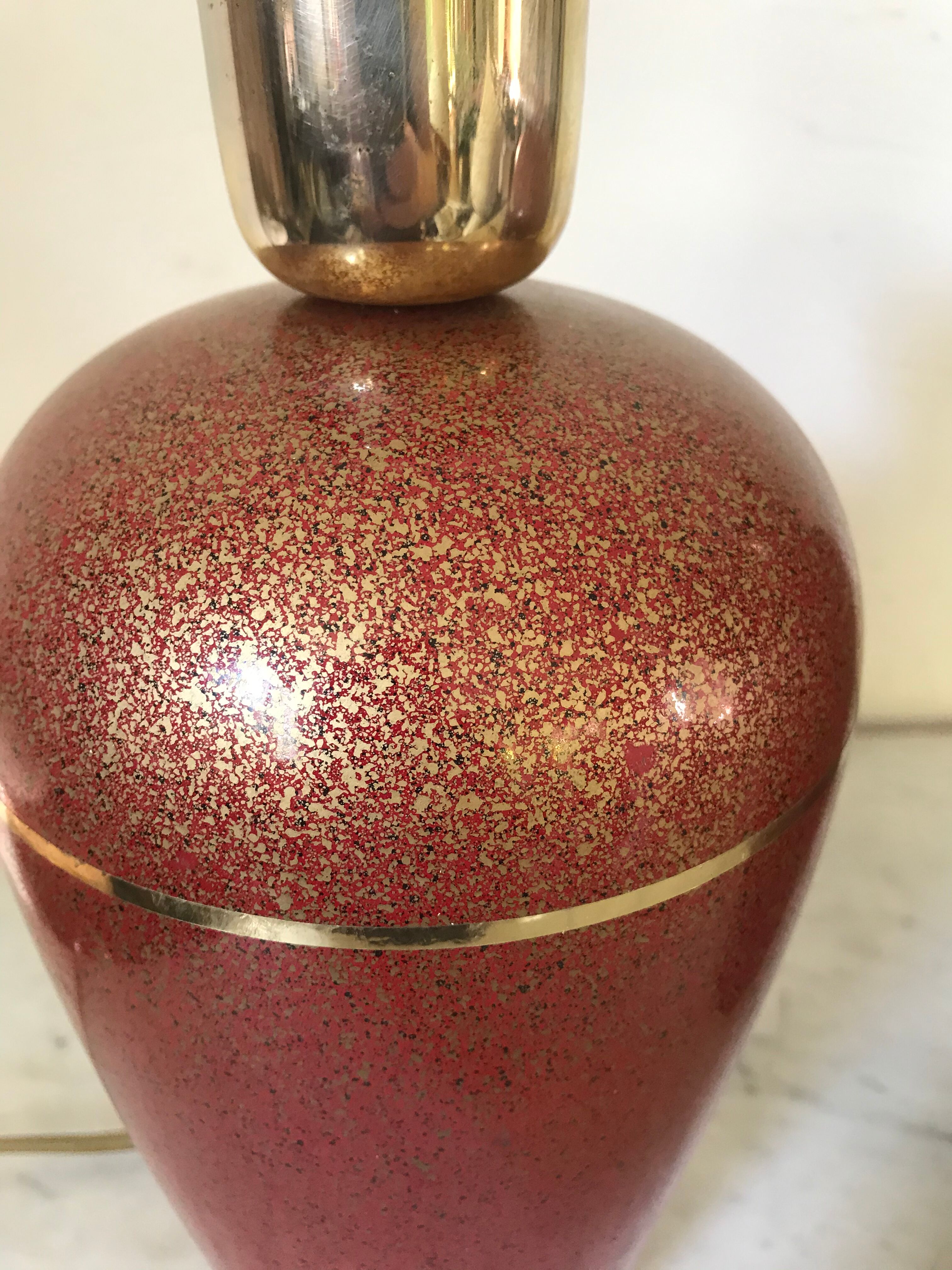 Pair of vintage lamp feet