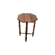 Vintage teak drop-leaf side table