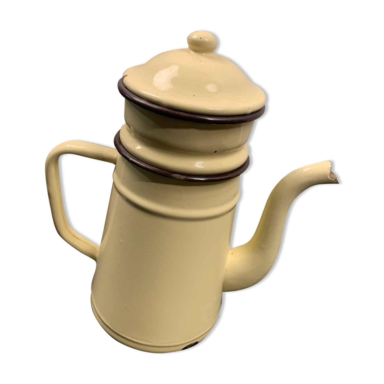 Cafetière émaillée
