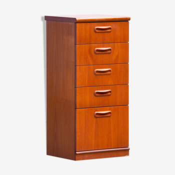 Scandinavian chest of drawers, vintage 1960