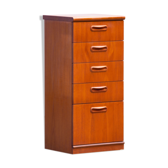 Scandinavian chest of drawers, vintage 1960