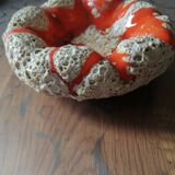 Vintage ocean coral ashtray pocket emptying box year 1960