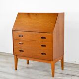 Midcentury Bureau / Desk / Cabinet In Teak. Vintage / Modern / Danish Style
