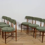 Chaises de salle à manger en teck du milieu du siècle par Ib Kofod Larsen pour G-Plan, années 1960, ensemble de