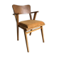Bridge velvet curry armchair and compass feet