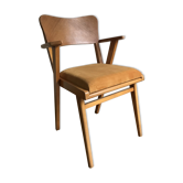 Bridge velvet curry armchair and compass feet