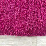 Wool rug 2.4/1.6m pink