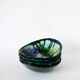 Set of 5 oval deep plates in ceramic from Morvan, 1970.