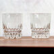 Paire de verres à eau style art déco