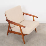 Beech armchair, Danish design, 1970s, production: Denmark