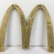 Former McDonald's brass sign 1980