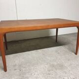 Table teck Johannes Andersen Mid-Century