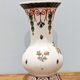 hand-painted polychrome porcelain vase from the Royal Delft Factory