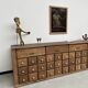 Old trade furniture with oak drawers XL format