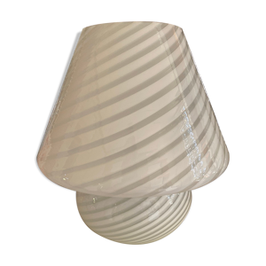 Lampe champignon verre - 1970 murano