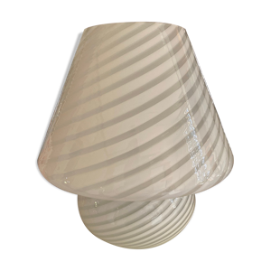 Lampe champignon verre de Murano