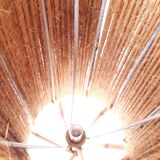 Lampadaire bambou et ficelle