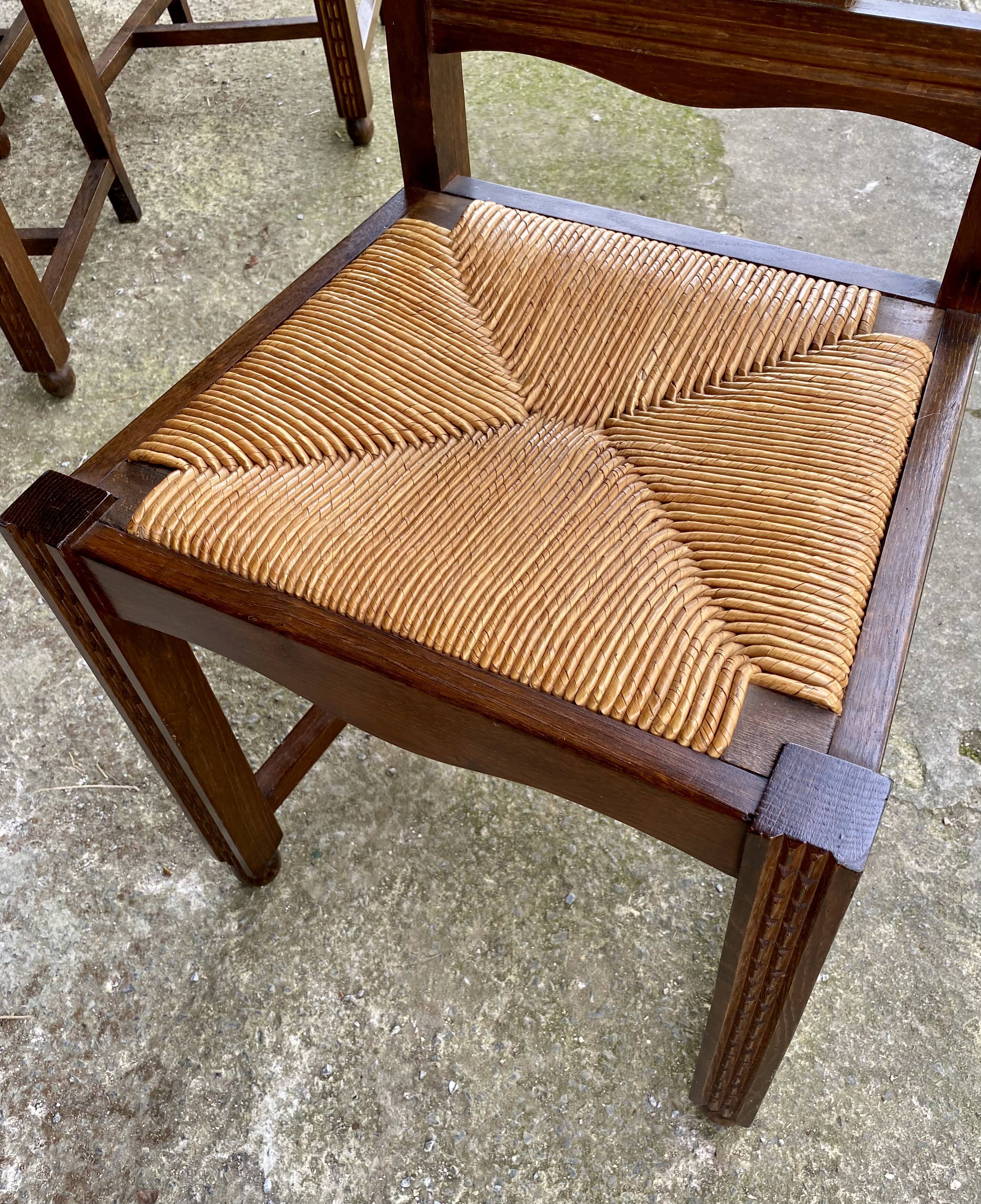 Set of 6 vintage chairs