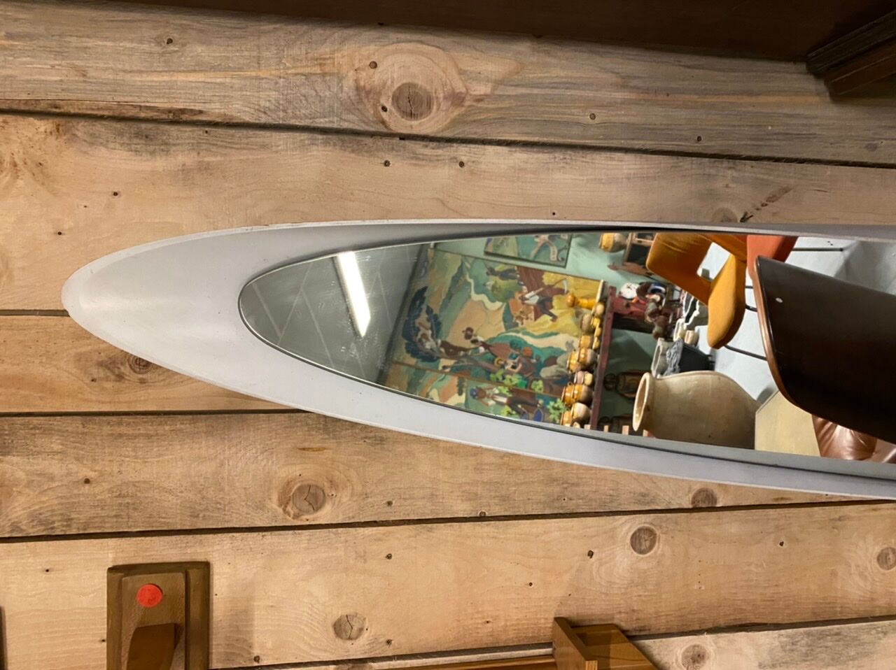 Mirror chabrière by Roger Lecal, 1970