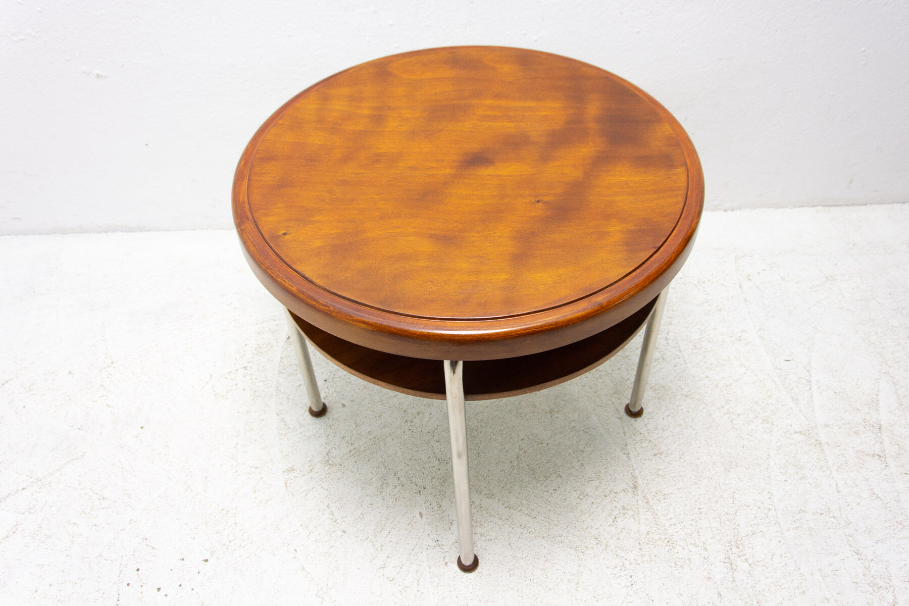 Fully restored Bauhaus coffee table by Robert Slezák, 1930s