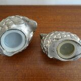 Lot of salerons hens style Mauro Manetti vintage