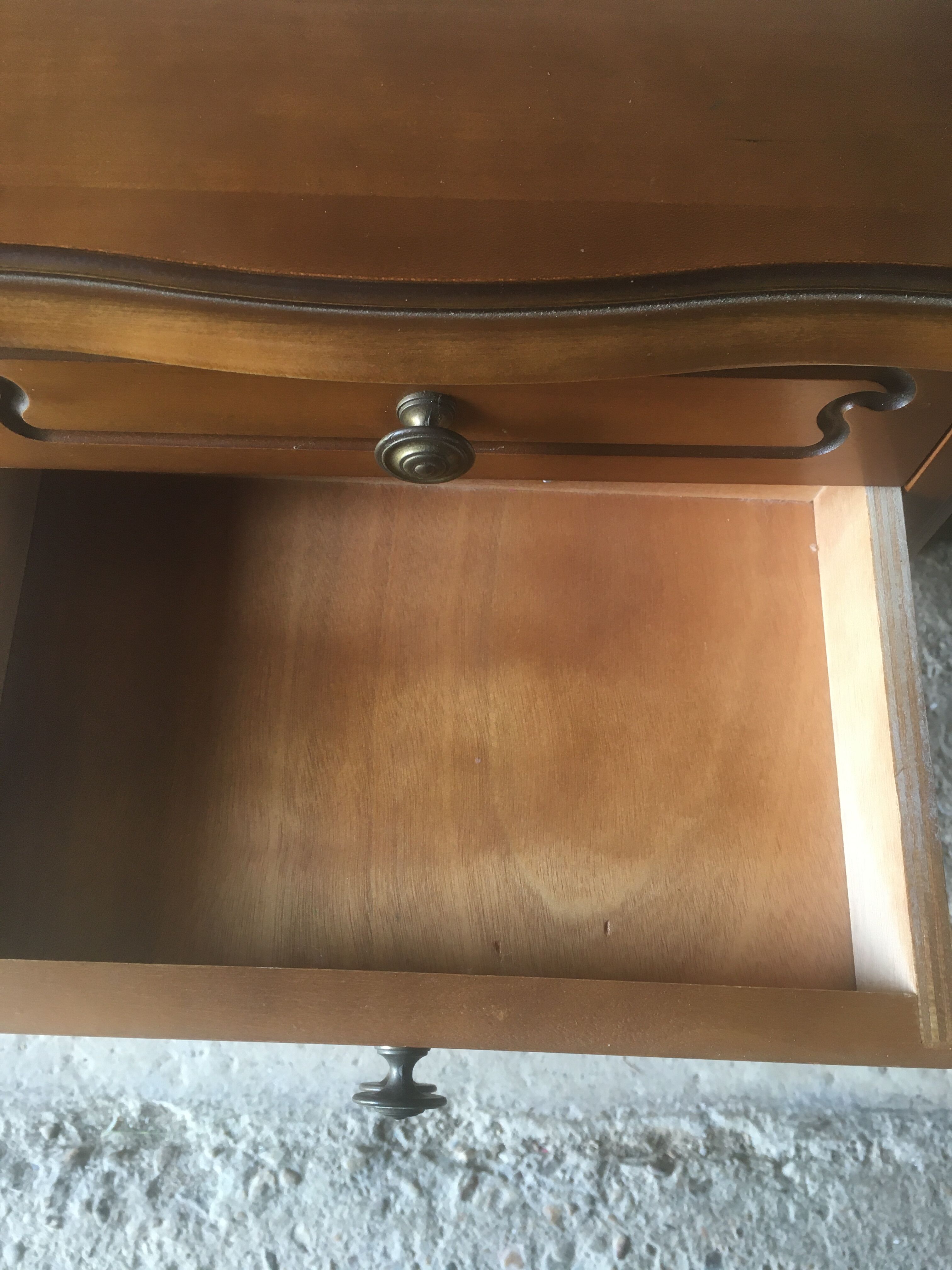 Pair of pine bedside tables