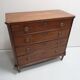 Antique oak chest of drawers