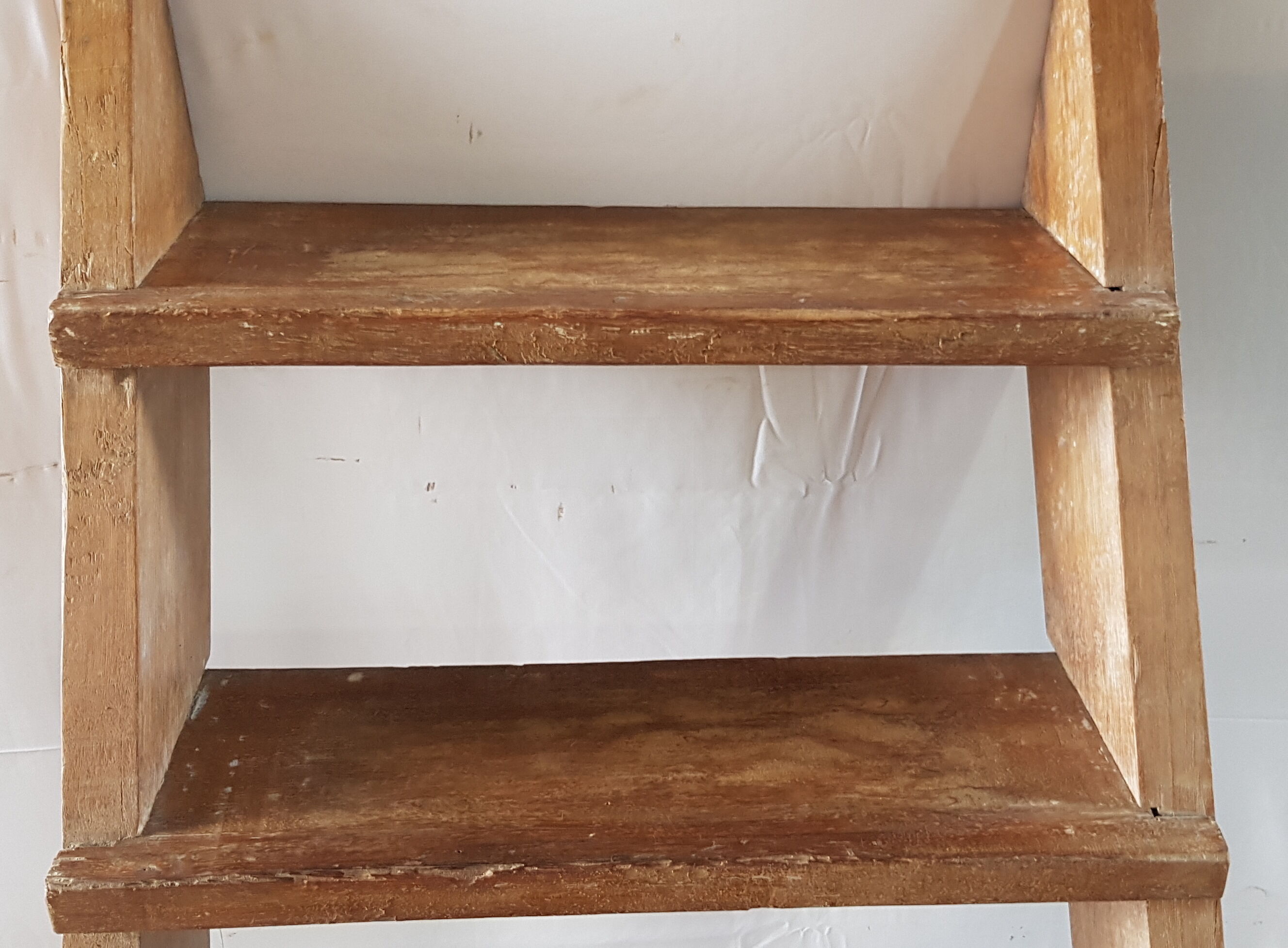 Old staircase in teak