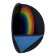 Rainbow Wall Sculpture by Lucio Del Pezzo, 1977