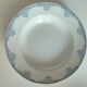 Hollow plates Earth of iron porcelain of Gien