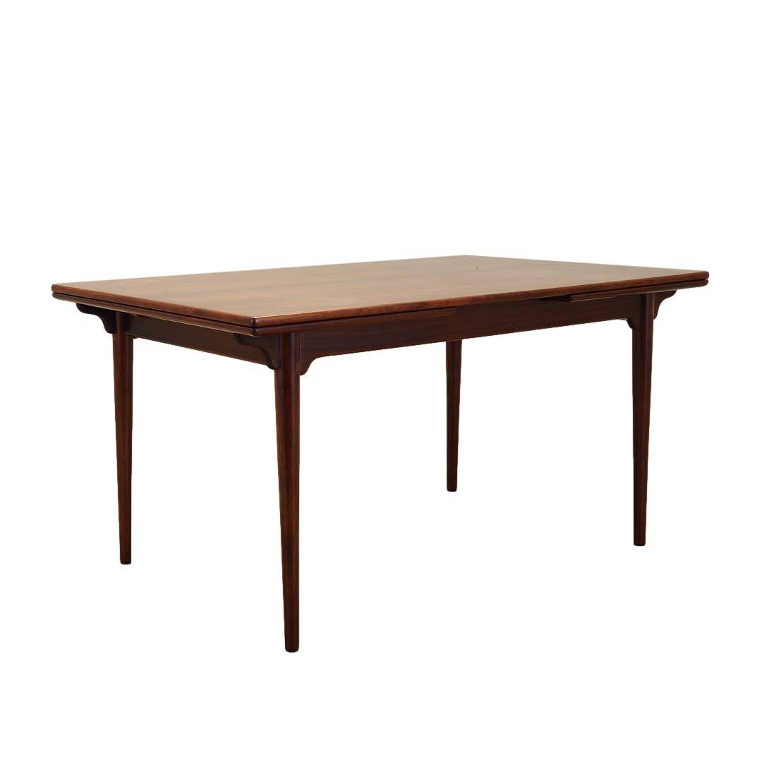 Rosewood table, Danish design, 1970s, manufacturer: Omann Jun, designer: Gu