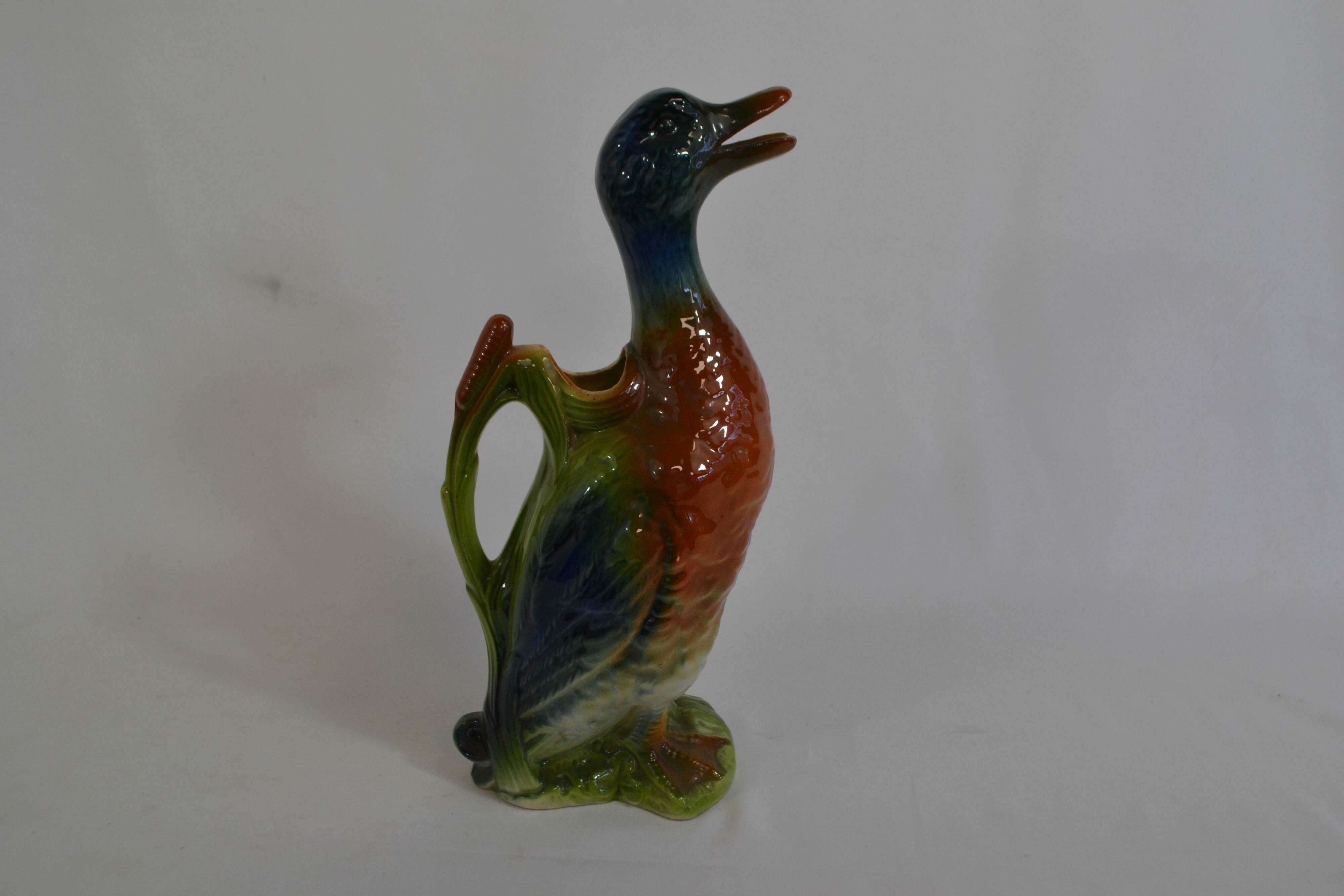 Vintage Ceramic Duck Pitcher