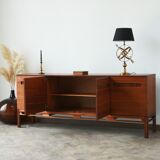 Sideboard teak and walnut 60