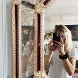 Murano glass Venitien mirror of the 1900