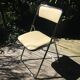 Set of 5 folding chairs 1970 chrome