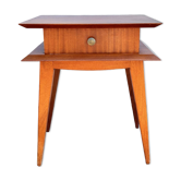 Vintage Scandinavian bedside table in wood – 1960s/70s