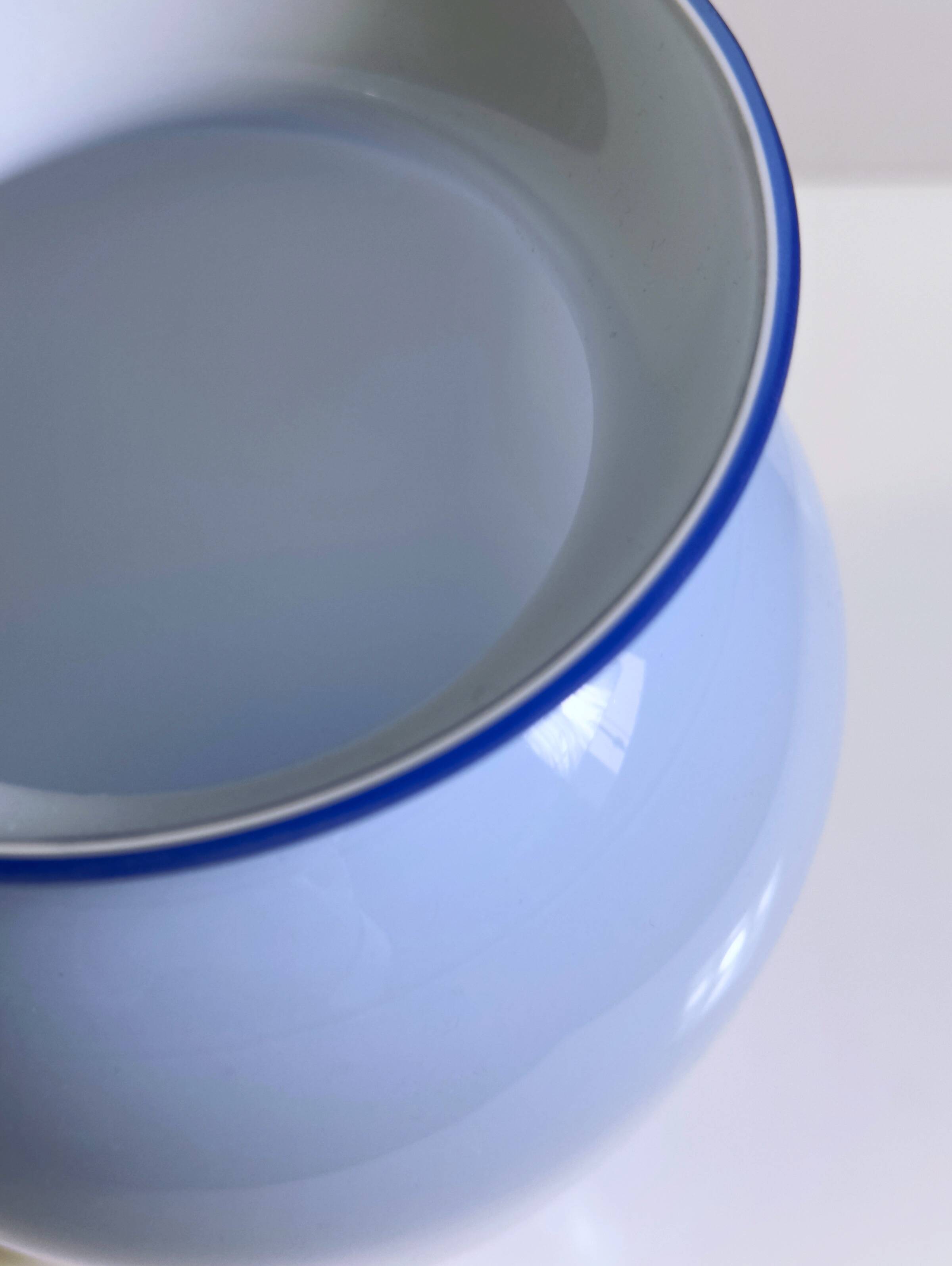 Italian Murano Pastel Blue Vase -1970s