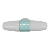 Wilhelm Wagenfeld Bauhaus Turquoise Double Sconce Wall Light, Germany, 1950